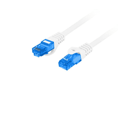 Lanberg S/FTP CAT6a Patch kábel 1m Fehér (PCF6A-10CC-0100-W)