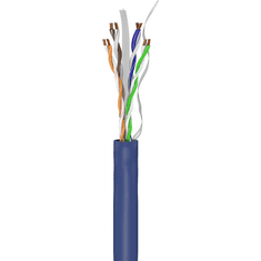 Goobay U/UTP CAT6a Installációs kábel 305m - Kék (96097)