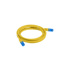 Lanberg S/FTP CAT6a Patch kábel 1m Sárga (PCF6A-10CC-0100-Y)