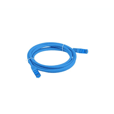 Lanberg S/FTP CAT6a Patch kábel 5m Kék (PCF6A-10CC-0500-B)