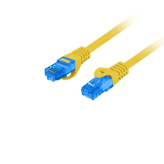 Lanberg S/FTP CAT6a Patch kábel 2m Sárga (PCF6A-10CC-0200-Y)