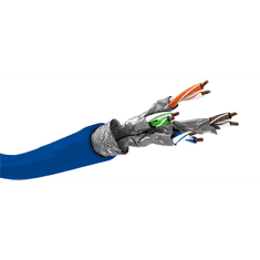 Goobay S/FTP CAT7a Installációs kábel 500m - Kék (91895)