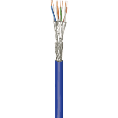Goobay S/FTP CAT7a Installációs kábel 100m - Kék (91893)