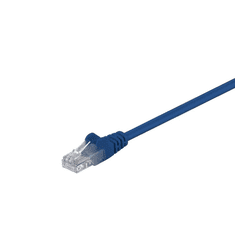 Goobay U/UTP CAT5e Patch kábel 1m - Kék (68340)