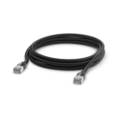 Ubiquiti CAT5e Patch kábel 3m - Fekete (UACC-CABLE-PATCH-OUTDOOR-3M-BK)