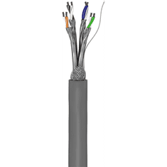 Goobay S/FTP CAT6 Installációs kábel 100m - Szürke (93954)