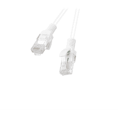 Lanberg UTP CAT5e Patch kábel 30m Fehér (PCU5-10CC-3000-W)