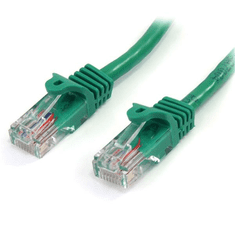 Startech StarTech.com 45PAT3MGN hálózati kábel Zöld 3 M Cat5e U/UTP (UTP) (45PAT3MGN)