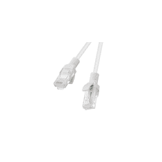 Lanberg UTP CAT5e Patch kábel 0.25m - Szürke (10 db / csomag) (PCU5-20CC-0025-S)