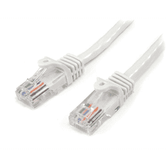 Startech StarTech.com 45PAT1MWH hálózati kábel Fehér 1 M Cat5e U/UTP (UTP) (45PAT1MWH)