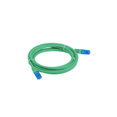 Lanberg S/FTP CAT6a Patch kábel 1m Zöld (PCF6A-10CC-0100-G)