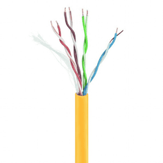 CABLEXPERT U/UTP CAT5e Installációs kábel 305m - Sárga (UPC-5004E-SOL-Y)