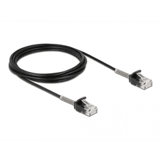 DELOCK UTP CAT6a Patch kábel 3m - Fekete (87020)