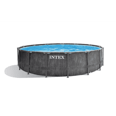 Intex Premium Frame Pool Set Prism fémvázas kerek medence (549 x 122 cm) (126744GN)