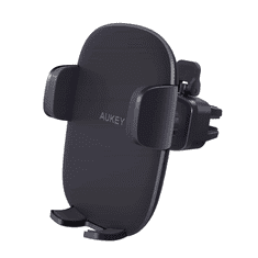 Aukey HD-C48 1.9"-3.7" Passzív Mobiltelefon autós tartó - Fekete (HD-C48)