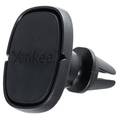 Yenkee YSM 502 Univerzális mágneses mobiltelefon autós tartó - Fekete (YSM 502)
