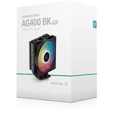 DEEPCOOL AG400 Digital BK ARGB Processzor Hűtő 12 cm Fekete 1 dB (R-AG400-BKADMN-G-1)