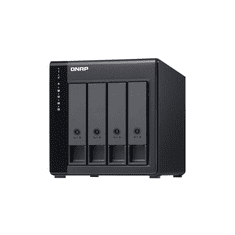 QNAP TL-D400S tárolóegység burkolat HDD/SSD ház Fekete, Szürke 2.5/3.5" (TL-D400S)