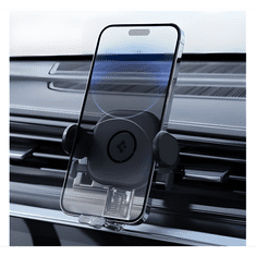 Spigen OneTap AirVent UTS12 Mobiltelefon autós tartó - Fekete (ACP05507)