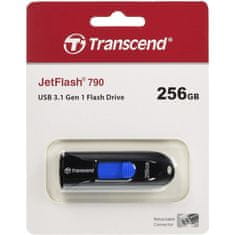 Transcend JetFlash 790 256GB USB 3.0 Fekete Pendrive TS256GJF790K