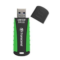 Transcend Jetflash 810 64GB USB 3.0 Fekete-zöld Pendrive TS64GJF810