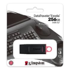 Kingston DataTraveler Exodia 256GB USB 3.2 Gen 1 Fekete-rózsaszín Pendrive DTX/256GB