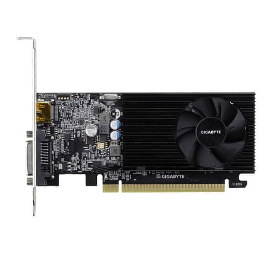 GIGABYTE GeForce GT 1030 Low Profile D4 GV-N1030D4-2GL 2GB DDR4 Videokártya