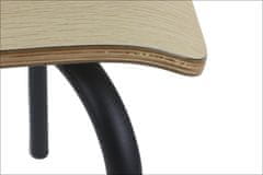 STEMA Világosbarna szék WERDI A, fekete porszórt kereten. Otthonnak, irodának, étteremnek és szállodának. A vödör rétegelt lemezének vastagsága hozzávetőlegesen 11 mm. A szék szilárdsági vizsgálati tanúsítv