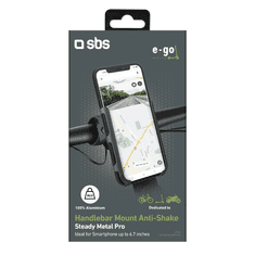 SBS Anti-Vibrations 55 - 90 mm Mobiltelefon kerékpáros tartó (TEERIDEHOLDMETPRO)