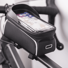 OEM Vízálló Mobiltelefon kerékpáros tartó - Fekete (OEM100511)