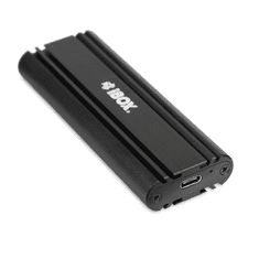iBOX HD-07 M.2" USB 3.2 Külső SSD ház - Fekete (IEUHDD7)