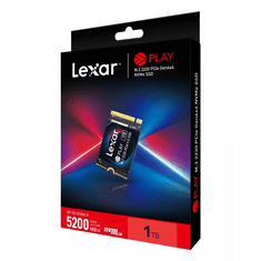 LEXAR 1TB Play 2230 M.2 PCIe 4.0 SSD (LNMPLAY001T-RNNNG)