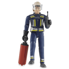 BRUDER Bworld Tűzoltó figura kiegészítőkkel (60100)