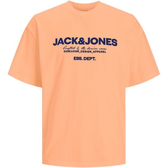 Jack&Jones Férfi póló JJGALE Relaxed Fit 12247782 Apricot Ice