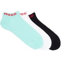 Hugo Boss 3 PACK - női zokni HUGO 50516397-962 (Méret 35-38)