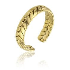 Marc Malone Nyitott aranyozott gyűrű Oaklynn Gold Ring MCJ.R1024
