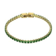 Marc Malone Aranyozott karkötő Tessa Green Bracelet MCB23055G