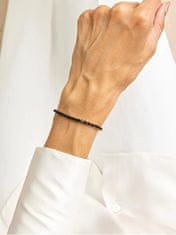 Marc Malone Aranyozott karkötő Tessa Black Bracelet MCB23056G
