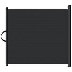 Vidaxl fekete behúzható kisállatkapu 82,5 x 125 cm 4004131