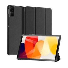 Dux Ducis Xiaomi Redmi Pad SE (11.0), mappa tok, Trifold, Domo, fekete (RS150372)