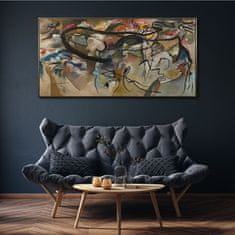 COLORAY.HU Vászonkép Kandinsky absztrakció 140x70 cm