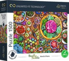 Trefl Puzzle UFT Blooming Paradise: Növények világa 1500 db