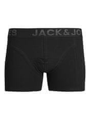Jack&Jones 3 PACK - férfi boxeralsó JACSHADE 12250607 Black (Méret M)