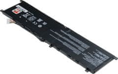 T6 power Akkumulátor MSI CreatorPro X17HX A13VKS készülékhez, Li-Poly, 15,2 V, 6250 mAh (95 Wh), fekete