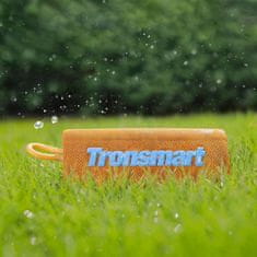 Tronsmart Trip Bluetooth vezeték nélküli hangszóró 5.3 vízálló IPX7 10W narancssárga színben