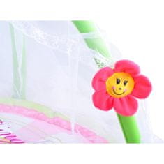 JOKOMISIADA Virágszőnyeg szúnyoghálóval a baba számára ZA3504