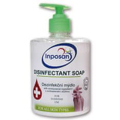 Folyékony szappan Inposan - fertőtlenítőszer, 0,5 l, szivattyúval