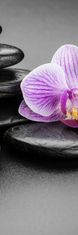 COLORAY.HU Sötétítő roló ablakra Orchidea a köveken Sötétítő redőny (gumi bevonattal) 60x180 cm