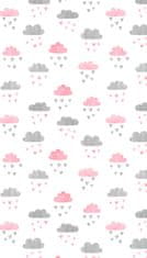 COLORAY.HU Sötétítő roló ablakra Rózsaszín és szürke felhők Redőny fényerő 80x140 cm