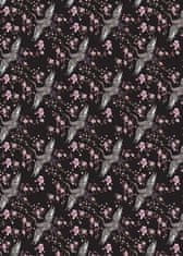 COLORAY.HU Ablak árnyékoló Gémek és virágok Sötétítő redőny (gumi bevonattal) 100x140 cm